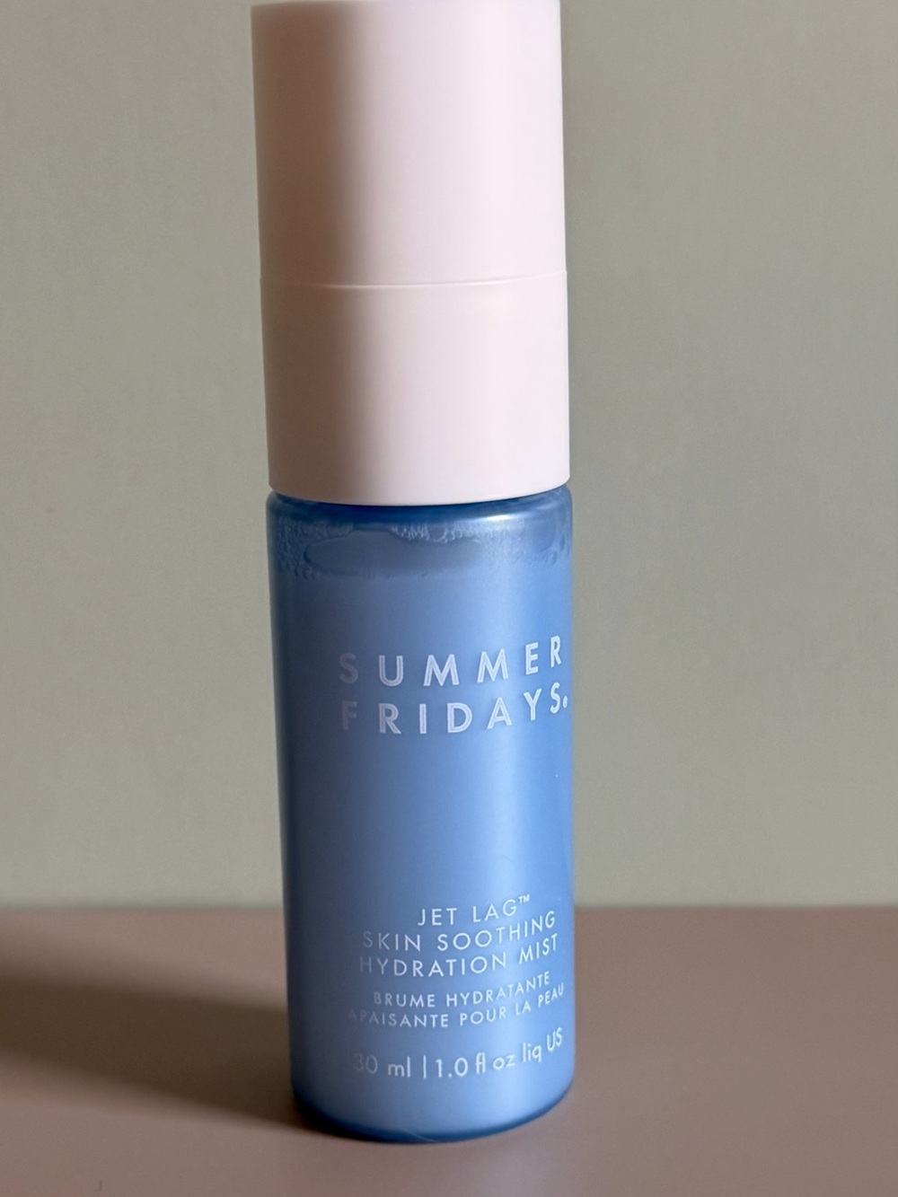Summer Fridays Jet Lag Hydration Mist 30mL Travel Size